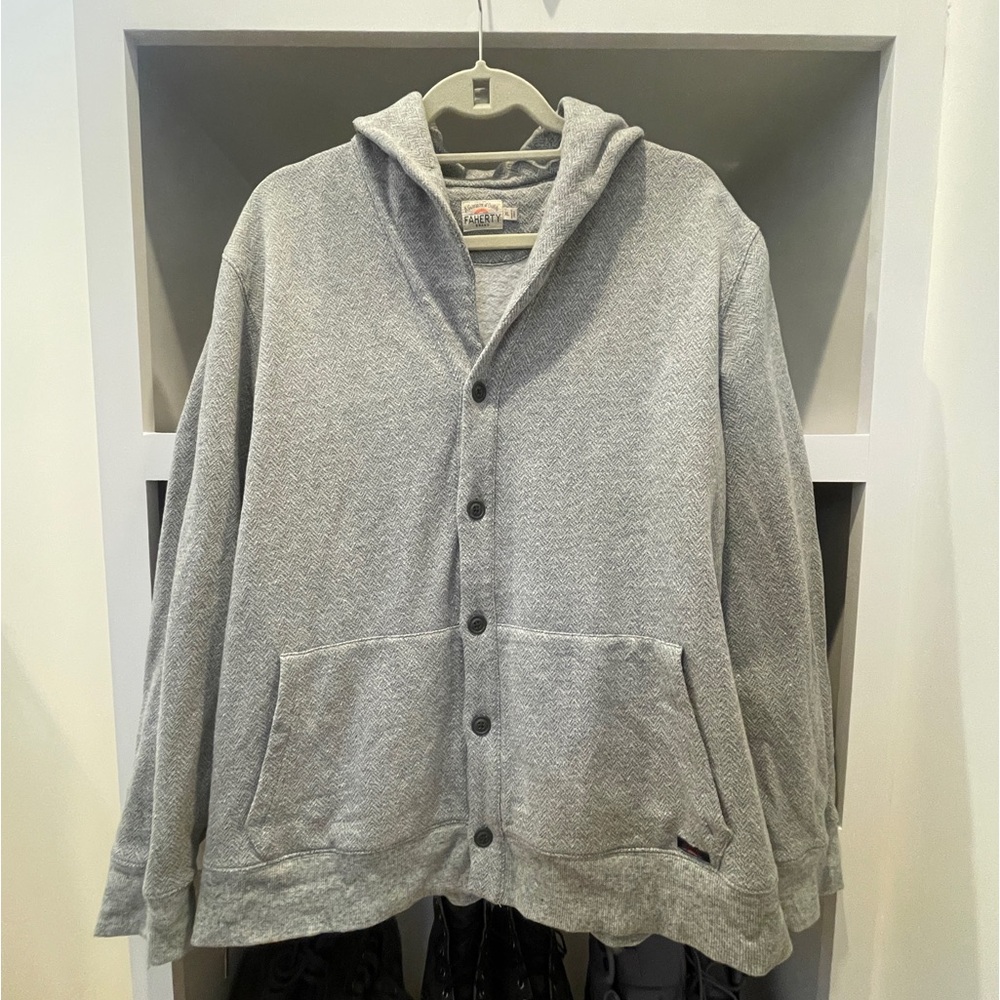 FAHERTY Men's Lightweight Cardigan